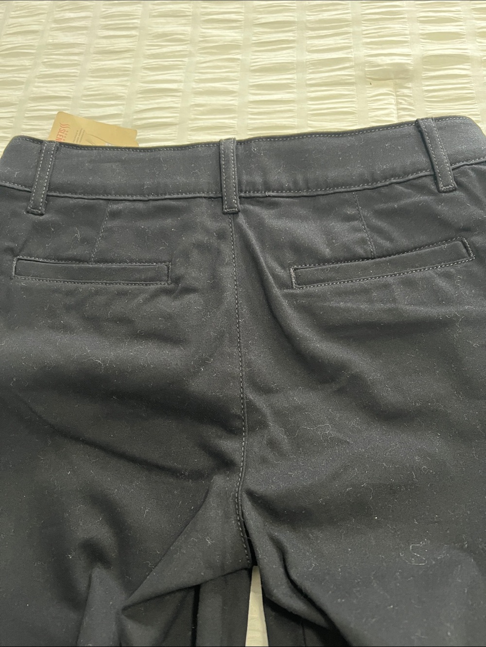 St. John's Bay Black Petite Capri Pants - Picture 5 of 8